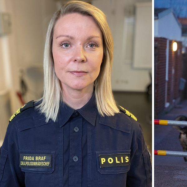 Frida Braf lokalpolisområdeschef Norrköping.