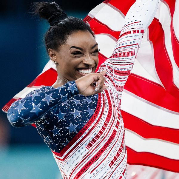 Veronika Wagner och Simone Biles