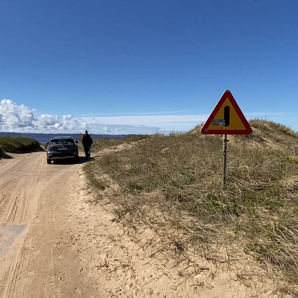 Ove Bengtsson centerpartiet och bilstranden i Laholm.