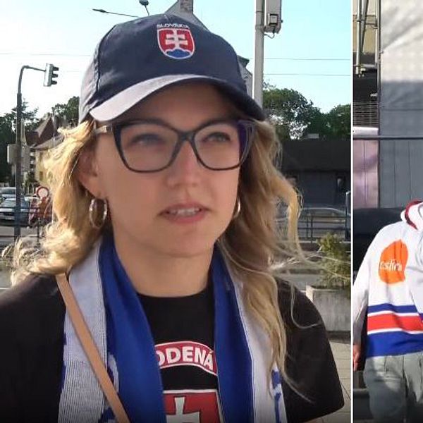 Alexandra, slovakiskt hockeyfan