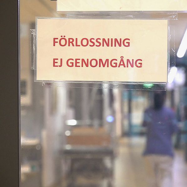 Förlossningsavdelning på sjukhus.