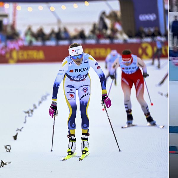 Frida Karlsson blev nedspurtad av Jessie Diggins