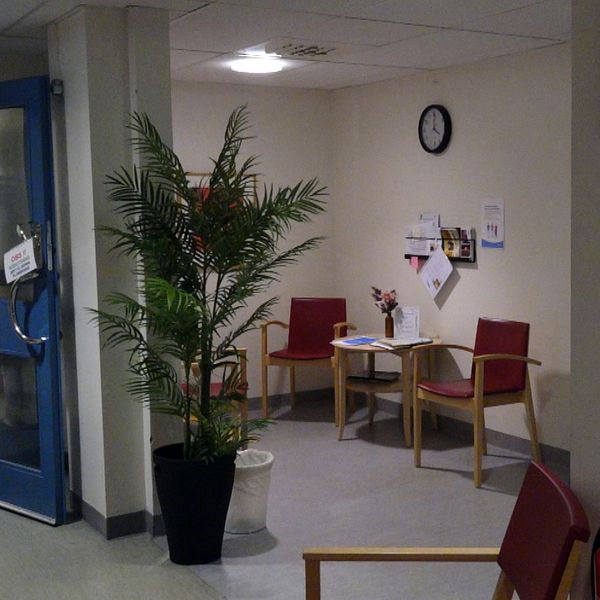 sjukhus väntrum Karlskrona