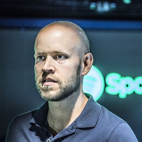 Daniel Ek, vd på Spotify