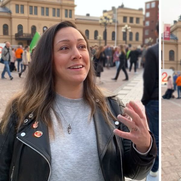 Theresa Bystedt verksamhetsansvarig, Pipeline Sundsvall. Mikael Andersson-Knut, verksamhetsutvecklare Sensus Sundsvall.