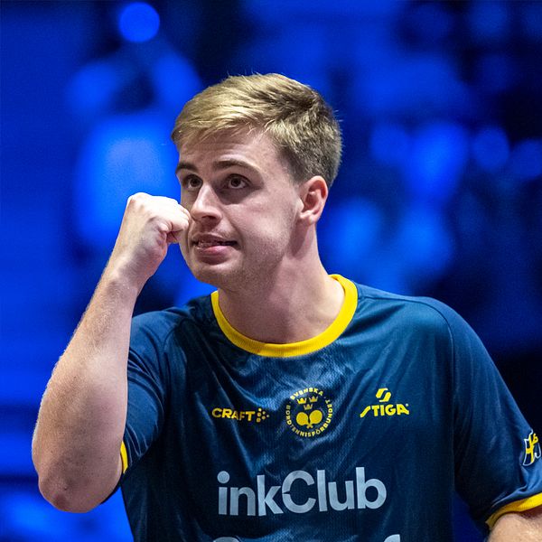 Bordtennis: Truls Möregårdh vann efter utbrott – sprutade vatten på sin ...