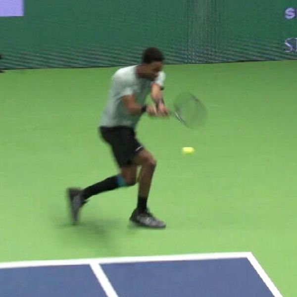 Se när Gael Monfils vinner Nordic Open