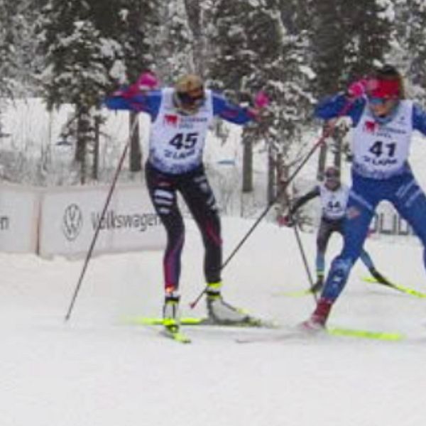 Frida Karlsson ilsknade till under loppet i Gällivare
