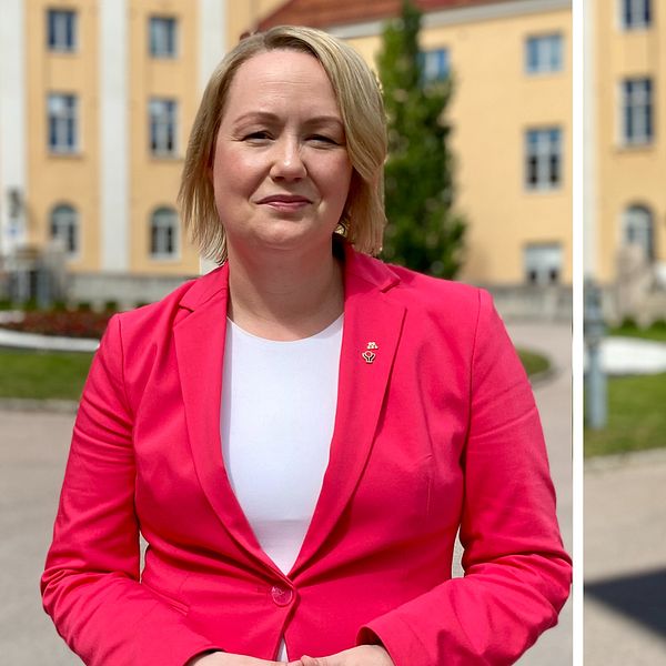 Stephanie Bruksgård (M) och Ulrika Spårebo (S)