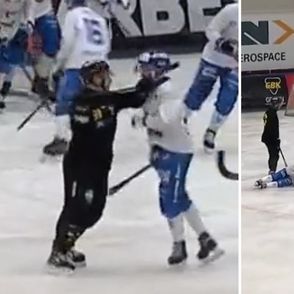 Artem Savelyev stod för ett fult överfall i svenska cupen i bandy