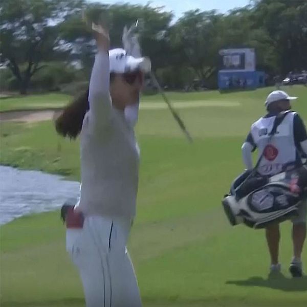 A Lim Kim med hole in one