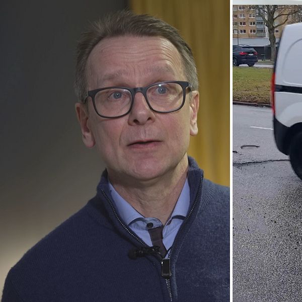 Juristen Olle Haglund och en väg med potthål