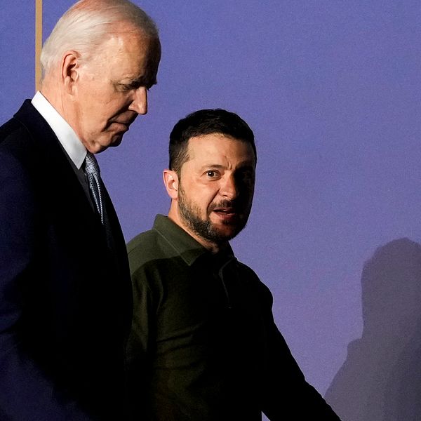 Joe Biden och Volodymyr Zelenskyj