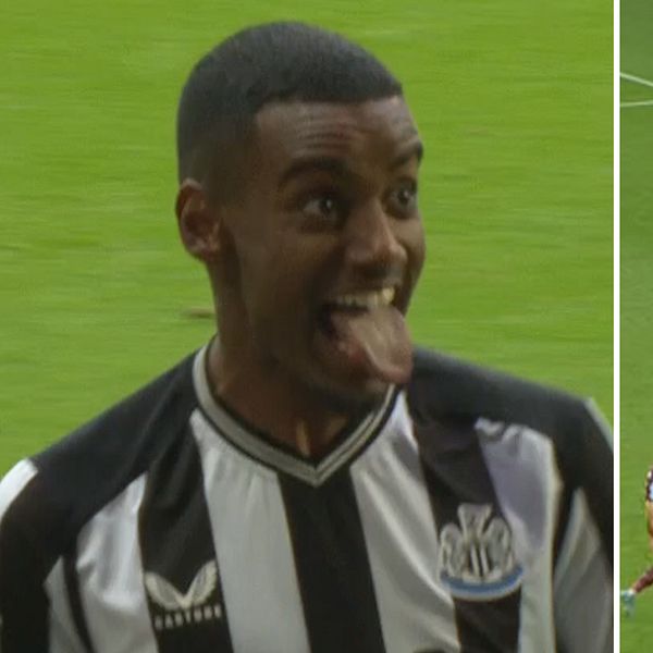 Alexander Isak målskytt för Newcastle i Premier League