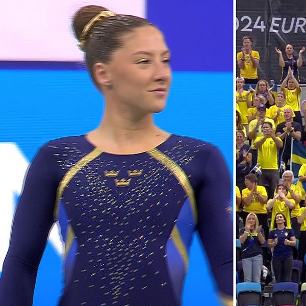 Svensk medalj i EM i truppgymnastik