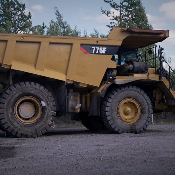 Lastbil, lapp från Kronofogden