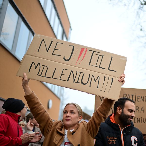 protest mot journalsystemet millennium