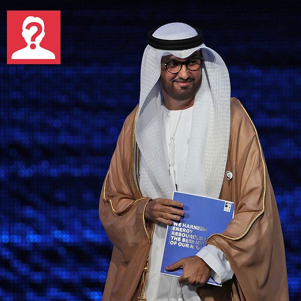 Sultan Ahmed al-Jaber är vd för ADNOC och president för nästa klimattoppmöte, COP28.