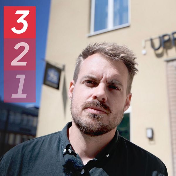 SVT:s reporter Christoffer Urborn