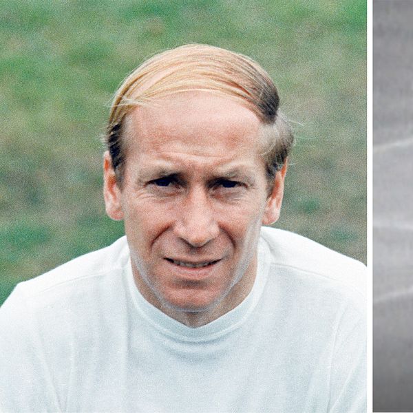 Se när Bobby Charlton gör mål i 1968 i Europacupfinalen mot Benfica – tio år efter flygkraschen med Manchester United.