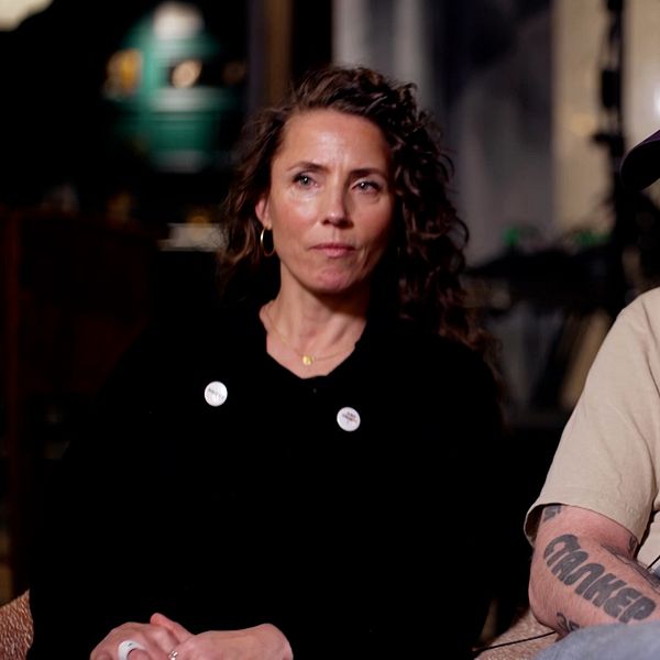 Tuva Novotny och Jimmy Olsson