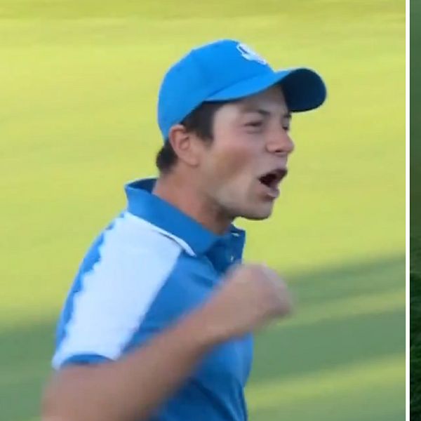 Viktor Hovland och Ludvig Åberg storspelade i Ryder Cup