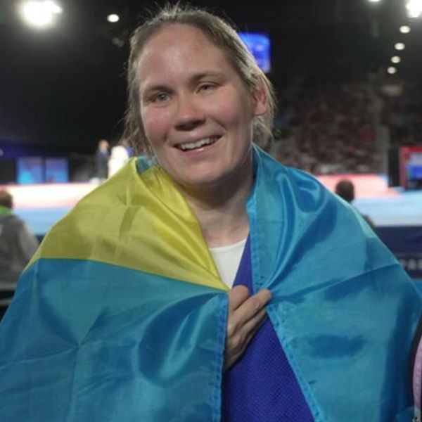 Nicolina Pernheim Goodrich och tränaren Mikaela Barrera Birath
