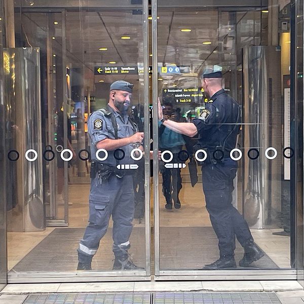 Reporter på plats Stockholm