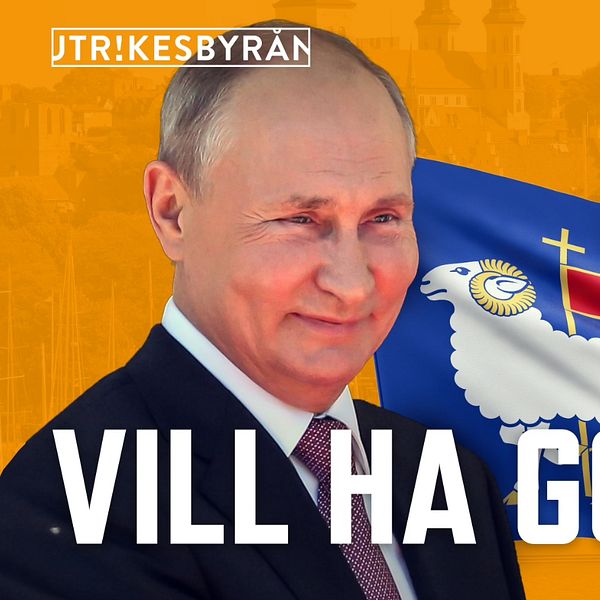 Kollage med Putin och Biden