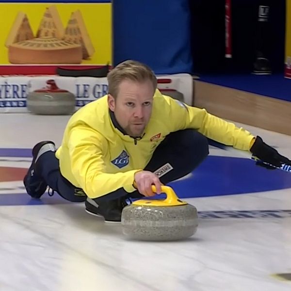 Niklas Edin på curling-EM 2023.