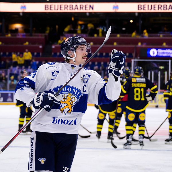 Finland vann mot Tre Kronor.