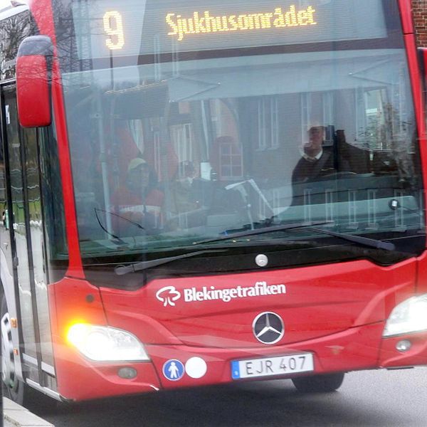 Blekingetrafiken buss fossilfritt bränsle utsläpp Richard Pelle