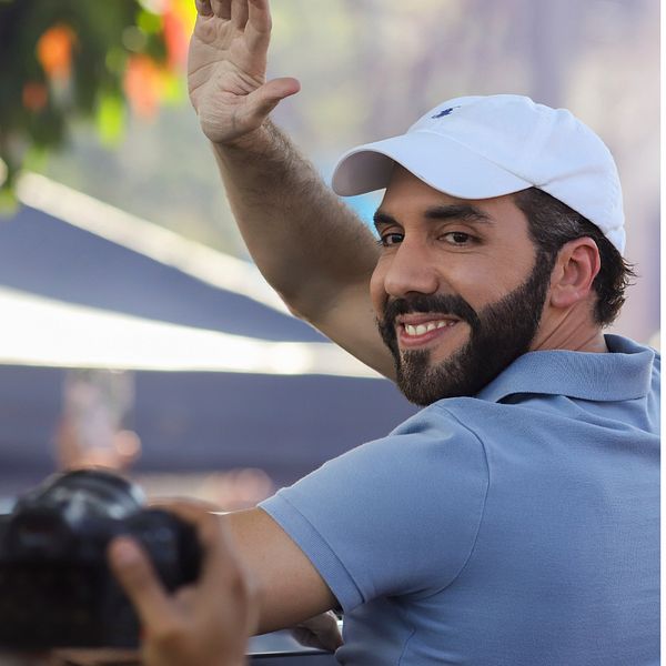 El Salvadors president Nayib Bukele