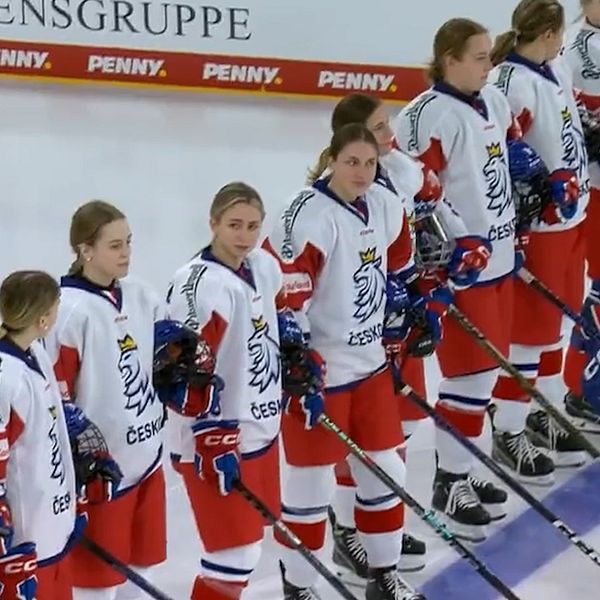 Euro Hockey Tour: Fel nationalsång spelades när Tjeckien mötte Finland