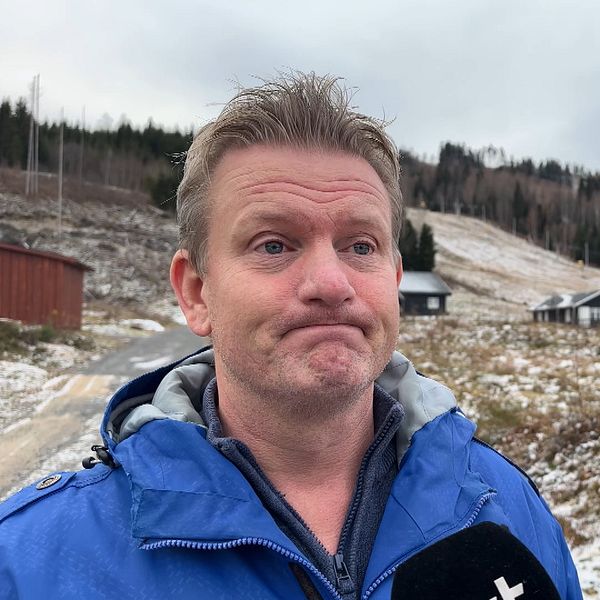 Tommy Pedersen, stugägare vid Finnfallet, hoppas att skidanläggningen drivs vidare.