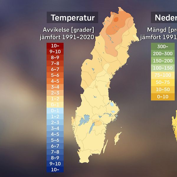Kort om novembervädret 2024 med SVT:s meteorolog Per Stenborg.