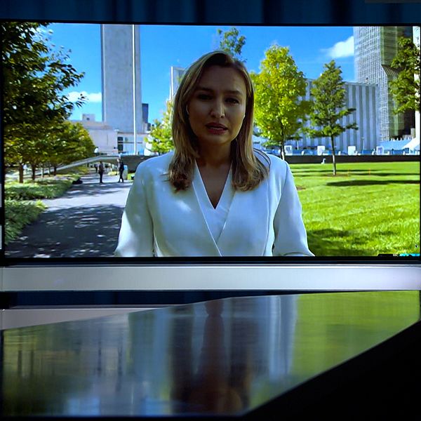 Ebba Busch intervjuas i Agenda över videolänk