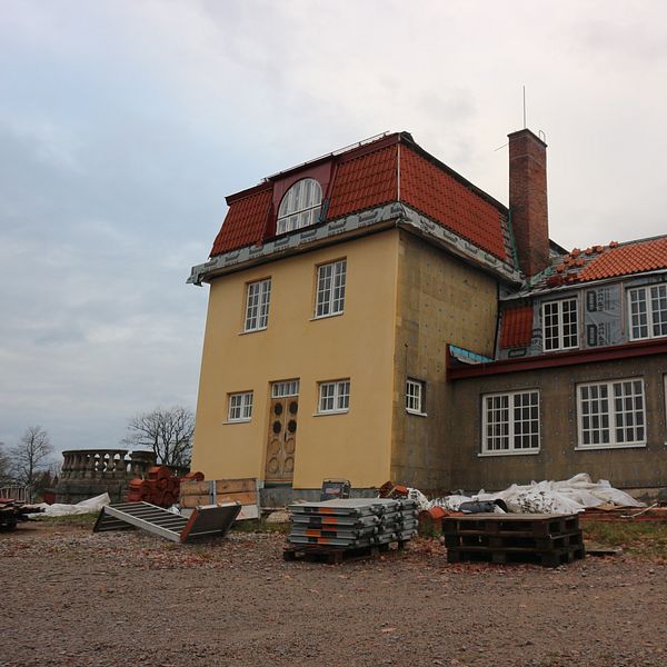 Villa Fehr renoveras i Nättraby