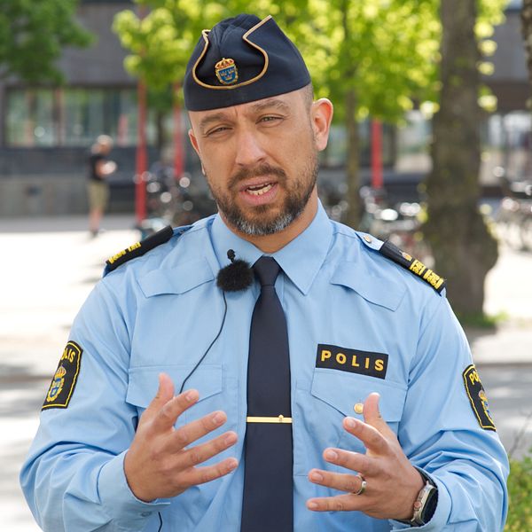 Lokalpolisområdeschefen i Örebro och polisstationen i Vivalla