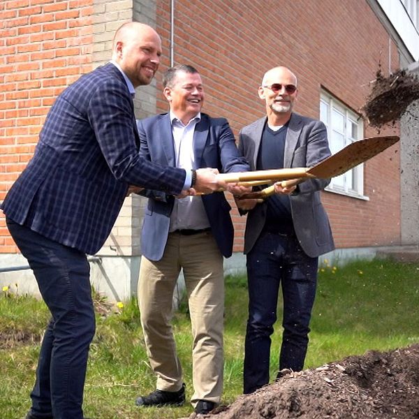 Första spadtaget tas i Holmsunds kommande stadsdel ”Sjöstaden”