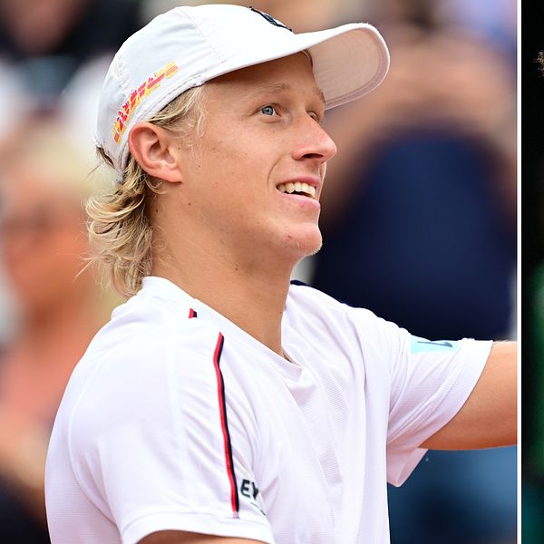 Leo Borg och Elias Ymer