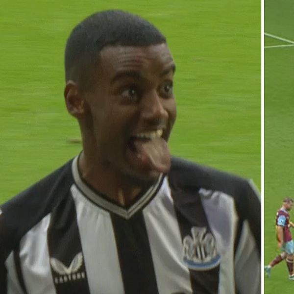 Alexander Isak målskytt för Newcastle i Premier League