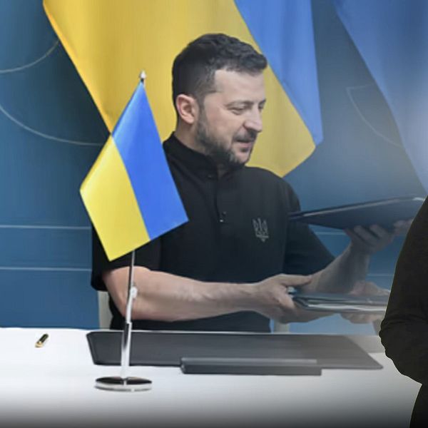 Ukrainas president Volodymyr Zelenskyj