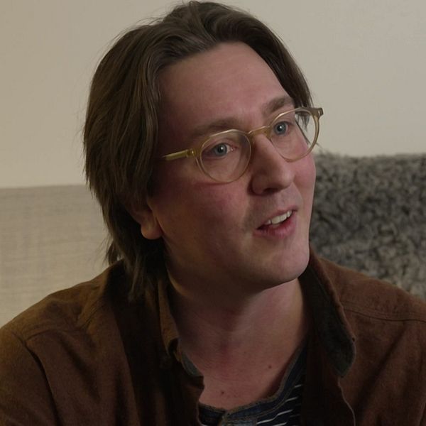 Sam Meskanen, från Stockholm, i en SVT-intervju.