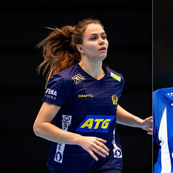 Olivia Mellegård och Calle Johansson
