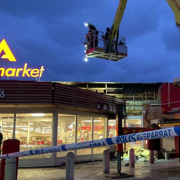 Branden vid Ica i Mullsjö