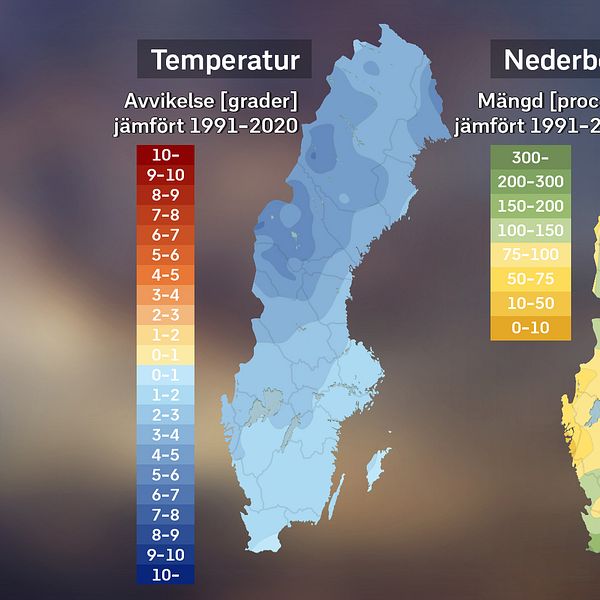 Kort om novembervädret 2023 med SVT:s meteorolog Per Stenborg.