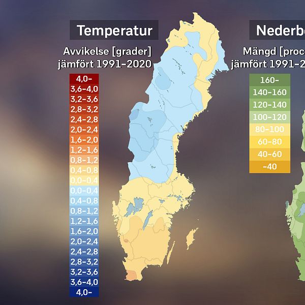 Kort om väderåret 2023 med SVT:s meteorolog Per Stenborg.
