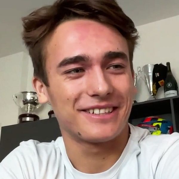 Ferrarijunioren Dino Beganovic från Sverige får chansen i Formel 2.
