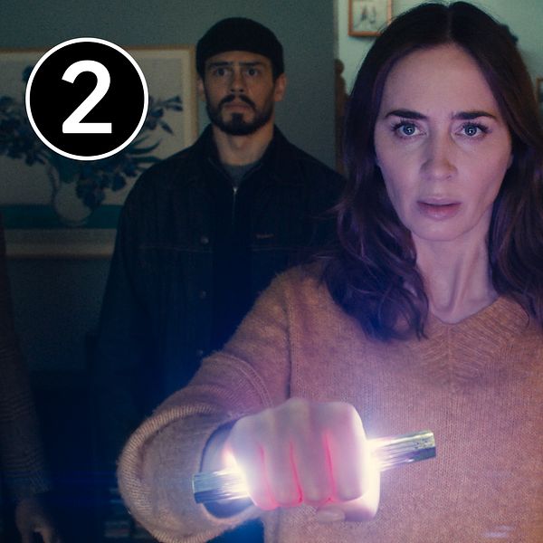 Emily Blunt i filmen ”Disclosure day” av Steven Spielberg